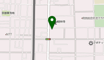 京都市子育て支援活動いきいきセンターずいりんじつどいの広場の地図画像