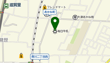 日本酪農協同(株)滋賀工場の地図画像