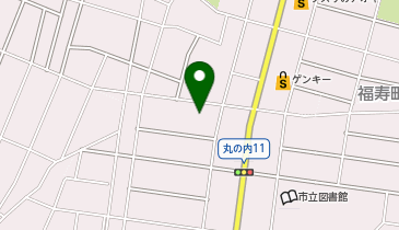 (株)ハシマシート工業丸の内(出)の地図画像