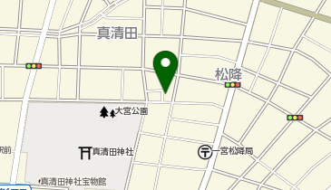 (株)義満工業の地図画像