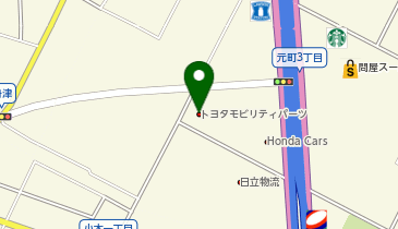 トヨタモビリティパーツ(株)愛知支社小牧(営)の地図画像