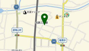 (株)生田鉄工所事務所の地図画像