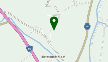 うるぎ国際センターの地図画像