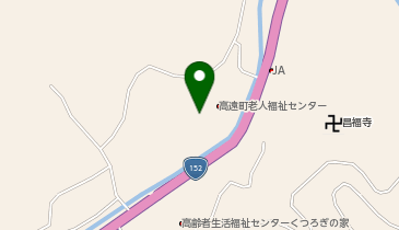 伊那市高遠町高齢者生きがいセンターの地図画像