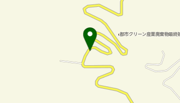 藤森砕石(株)小田切工場砕石プラントの地図画像