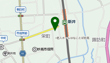 日本生命長岡支社妙高営業部の地図画像