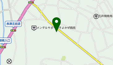 松山(株)長野(営)物流センターの地図画像