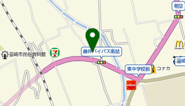 城南ロードサービス韮崎営業所の地図画像