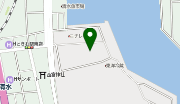 (株)ニチレイロジスティクス東海清水物流センターの地図画像