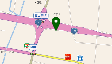 (同)岳南流通加工の地図画像