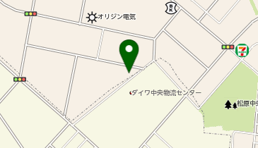 エヌアイパックス(株)第1倉庫の地図画像