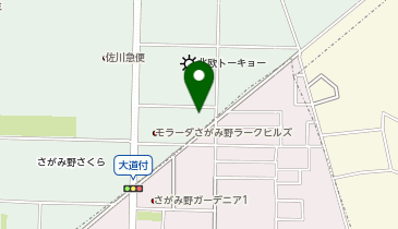 (株)美装県央物流センターの地図画像