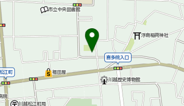 川越市予防歯科センターの地図画像