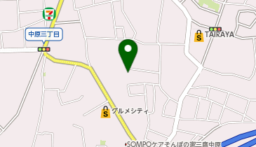 一般社団法人中日文化研究所の地図画像