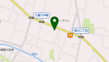 調布仙川センターの地図画像