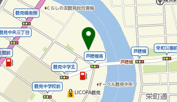 杉山商事(株)横浜鶴見物流センターの地図画像