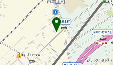 辰澤工業(株)の地図画像