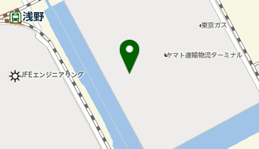 ヤマト運輸(株)神奈川物流ターミナル物流棟の地図画像