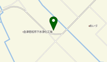 会津障がい者就業・生活支援センターふろんてぃあの地図画像