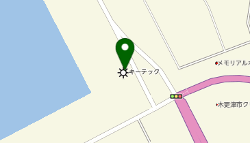 (株)キーテック木更津工場の地図画像