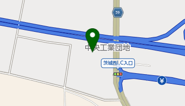 東日本エア・ウォーター物流(株)北関東物流センターの地図画像