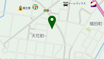 おおまがり介護支援センター花あかりの地図画像