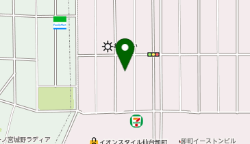 (株)GIP物流センターの地図画像