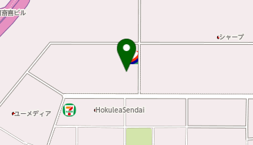 家電物流事業部東北センターの地図画像