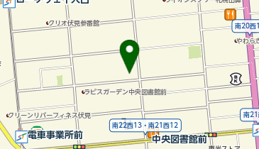 宗教法人霊波之光札幌中央実践者センター参拝所の地図画像