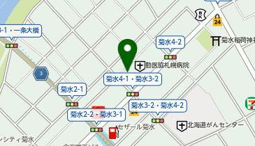 勤医協菊水在宅総合センターの地図画像