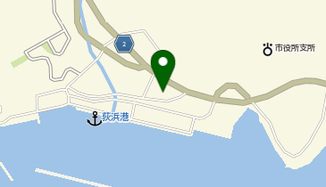 共同漁具倉庫兼作業場石巻地区・荻浜A棟の地図画像