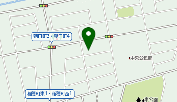 碓井塗装工業(株)の地図画像