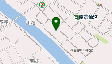 内の脇コミュニティセンターの地図画像