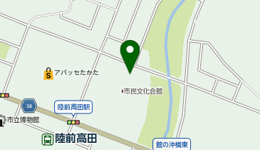 ヤマト運輸(株)陸前高田(営)の地図画像