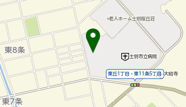 士別薬剤師会調剤センターの地図画像