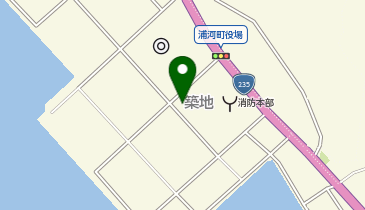 浦河町木質バイオマスエネルギーセンターの地図画像
