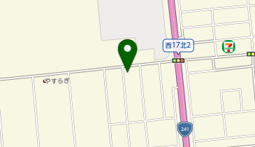 (株)いわべ物流の地図画像