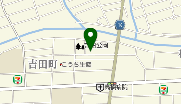 高知ヤクルト販売(株)城北センターの地図画像