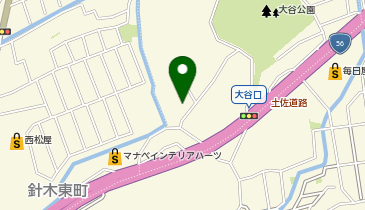(有)西正工業の地図画像
