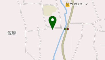 JA倉庫の地図画像