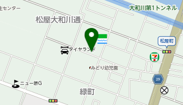 (株)エーワン物流の地図画像