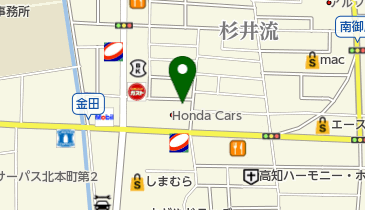 (株)岸之上工務店北金田倉庫の地図画像