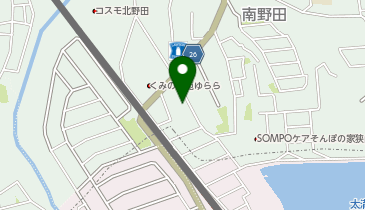 平野教育センター狭山三宅教室の地図画像