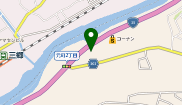 (株)西谷鉄工所の地図画像