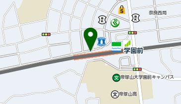 学園前北自転車センターの地図画像