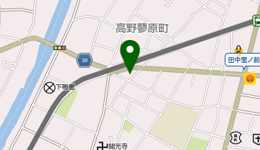 (株)植田建設工業の地図画像