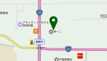 センタンアイスクリーム奈良第2工場の地図画像