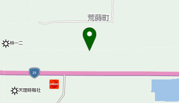 天理教稲葉倉庫管理棟の地図画像