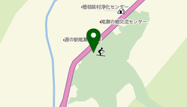 尾瀬檜枝岐温泉スキー場センターハウスの地図画像