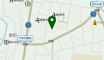 (株)福田運輸の地図画像